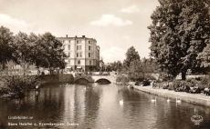 Örebro, Stora Hotellet och Kvarndammen 1943