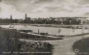 Arvika, Stadsparken med motorbåtshamnen, Värmland