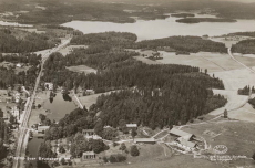 Arvika, Flygfoto över Brunsberg 1945