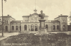 Örebro Järnvägsstationen 1917