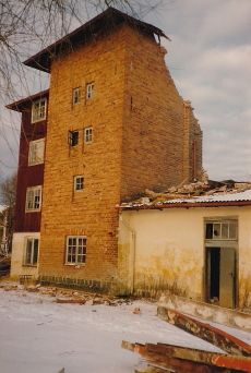 Lindesberg, Bodgatan, Ångbryggeriet rivs