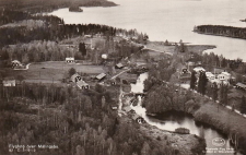 Smedjebacken, Flygfoto över Malingsbro