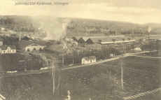 Filipstad, Jernverket från Kyrktornet, Nykroppa 1909