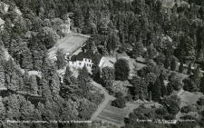 Askersund, Flygfoto över Hammar, Villa Vettra Flickpension