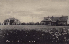 Sala, Ransta, Solhem och Folkskolan 1914