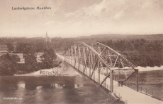 Landsvägsbron Munkfors 1925