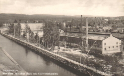 Munkfors, Munkfors Bruk och Kraftverkskanalen 1937