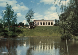 Rottnerosparken. Rottneroshallen och Parksjön 1971