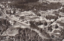Flygfoto över Koppom 1962