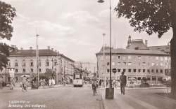 Jönköping. Vid Klaffbron 1957