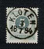 Klotens Frimärke 3/7 1884