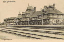 Krylbo Jernvägsstation 1906
