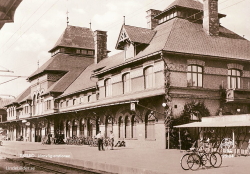 Krylbo Järnvägsstationen 1959