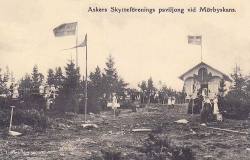 Askers Skytteförenings paviljong vid Mörbyskans