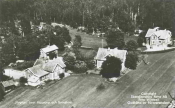 Flygfoto över Hasstorp och Bernstorp 1952