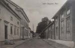 Nora Söder Långgatan 1905, svartvit bild Nora Söder Långgatan 1905, svartvit bild