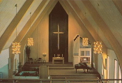 Karlskoga Baptistkyrkan, Interiör