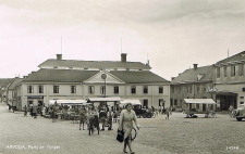 Arboga, Parti av Torget 1949