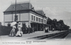 Arboga, Järnvägsstationen 1903