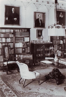 Stjernsunds Slott, Biblioteket