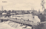 Hällefors Bruket Gångbron  1909