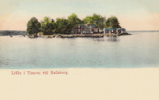Löfön i Tisaren vid Hallsberg 1900