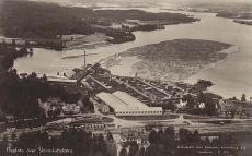 Flygfoto över Skinnskatteberg 1939