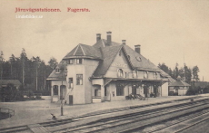 Järnvägsstationen. Fagersta