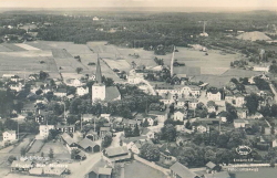 Flygfoto över Norberg