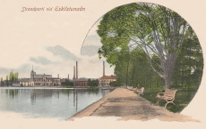 Strandparti vid Eskilstunaån 1903