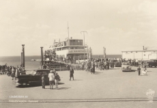Öland. Färjestaden Hamnen 1957