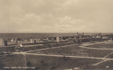 Gotland, Visby, Utsikt från Vattentornet 1932