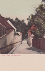 Gotland, Visby Gränd från Stentrappan 1906