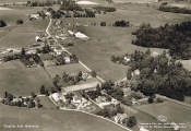 Flygfoto över Gusselby 1959