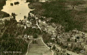 Hallsberg, Flygfoto över Björnhammar 1938