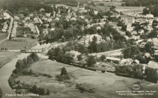 Flygfoto över Lindesberg 1963